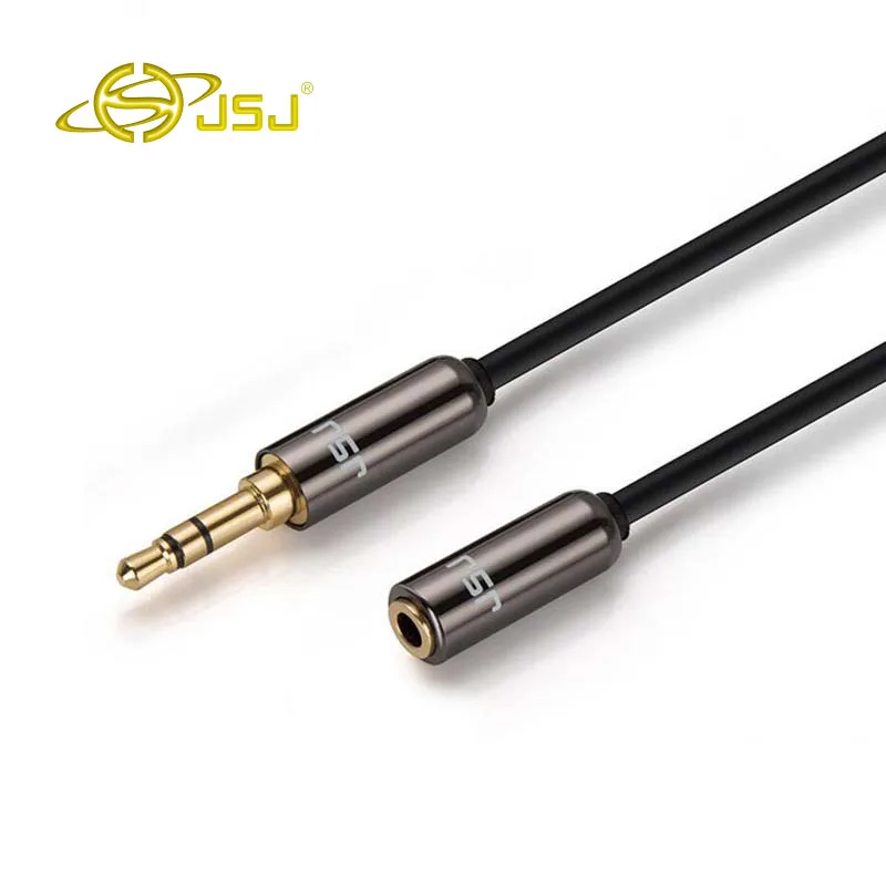JSJ 3.5mm Jack Audio Extension Aux Cable Male To Female for Phone Car Iphone CD Player DVD Headphone MP3 / MP4
JSJ 3.5mm Jack Audio Extension Aux Cable Male To Female for Phone Car Iphone CD Player DVD Headphone MP3 / MP4
