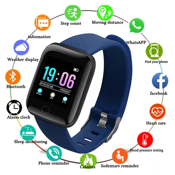 Smart Watch Men Women Blood Pressure Waterproof Heart Rate Monitor Fitness Tracker Watch Sports Digital Wristwatches Clock 2020
Smart Watch Men Women Blood Pressure Waterproof Heart Rate Monitor Fitness Tracker Watch Sports Digital Wristwatches Clock 2020