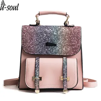 Young Girl Sequins Pink Backpack New Fashion Student Travel Backpacks Rucksack Female Leather Back Bag A7168
Young Girl Sequins Pink Backpack New Fashion Student Travel Backpacks Rucksack Female Leather Back Bag A7168