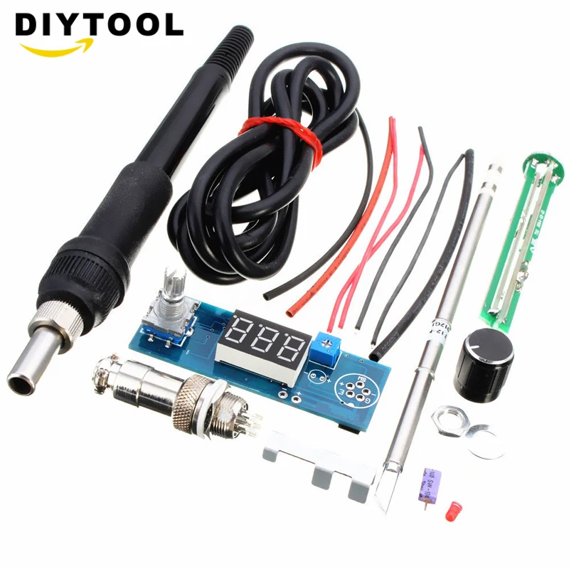 Digital Soldering Iron Station Temperature Controller Kits For HAKKO T12 Handle
Digital Soldering Iron Station Temperature Controller Kits For HAKKO T12 Handle