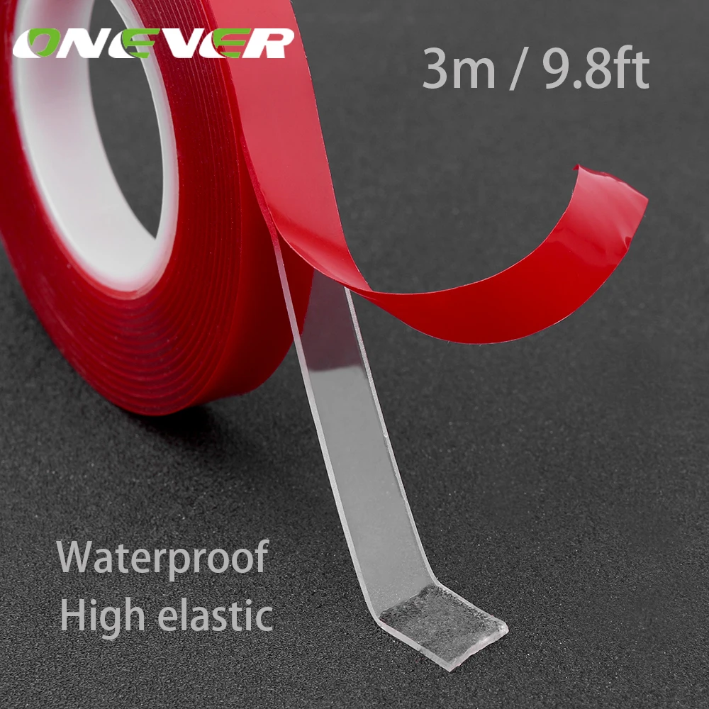 Onever 300cm Length Car Sticker Heat Resistant Acrylic Self Adhesive Foam Double-sided Adhesive Multi-functional Car Accessories
Onever 300cm Length Car Sticker Heat Resistant Acrylic Self Adhesive Foam Double-sided Adhesive Multi-functional Car Accessories