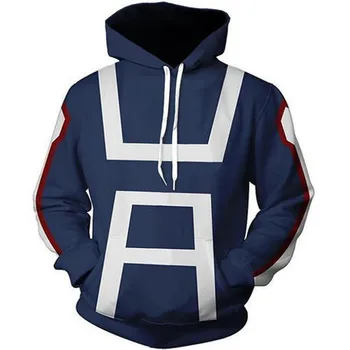 Japanese Animation My Hero Academia Season 2 Cosplay Hoodies College Campus Style Clothing Leisure Sport Unisex
Japanese Animation My Hero Academia Season 2 Cosplay Hoodies College Campus Style Clothing Leisure Sport Unisex