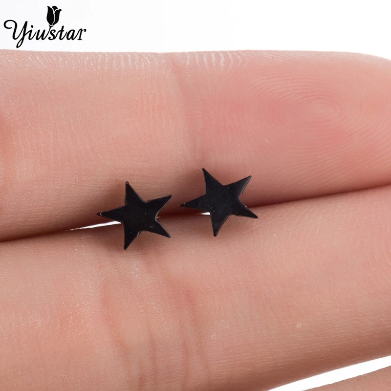 Yiustar 2019 New Simple Fashion Cute Charming Generous Star Earrings Sweet Elegant Stainless Steel Studs Ear For Women Girls
Yiustar 2019 New Simple Fashion Cute Charming Generous Star Earrings Sweet Elegant Stainless Steel Studs Ear For Women Girls