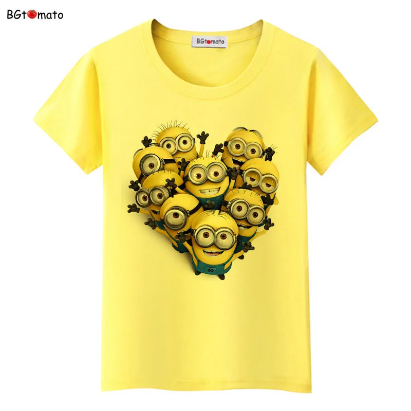 BGtomato A lot of Minions t shirt harajuku t shirt women casual tops women clothes 2019 funny streetwear star Minions tshirt
BGtomato A lot of Minions t shirt harajuku t shirt women casual tops women clothes 2019 funny streetwear star Minions tshirt