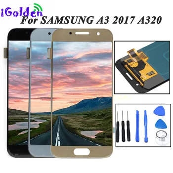 OEM Tracking No. 100% tested Super AMOLED For Samsung A320 LCD A3 2017 lcd Display LCD Screen Touch Digitizer Assembly 
OEM Tracking No. 100% tested Super AMOLED For Samsung A320 LCD A3 2017 lcd Display LCD Screen Touch Digitizer Assembly