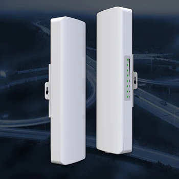 900Mbps 5.8G Outdoor Wireless Bridge wifi High Power 5KM WIFI CPE Access Point HSJ-19
900Mbps 5.8G Outdoor Wireless Bridge wifi High Power 5KM WIFI CPE Access Point HSJ-19