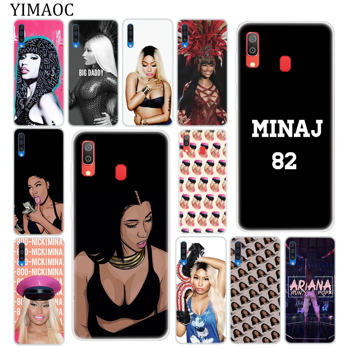 YIMAOC nicki minaj Soft Silicone Case for Samsung Galaxy A70 A60 A50 A40 A30 A20 A10 M10 M20 M30 M40 Phone Cover
YIMAOC nicki minaj Soft Silicone Case for Samsung Galaxy A70 A60 A50 A40 A30 A20 A10 M10 M20 M30 M40 Phone Cover