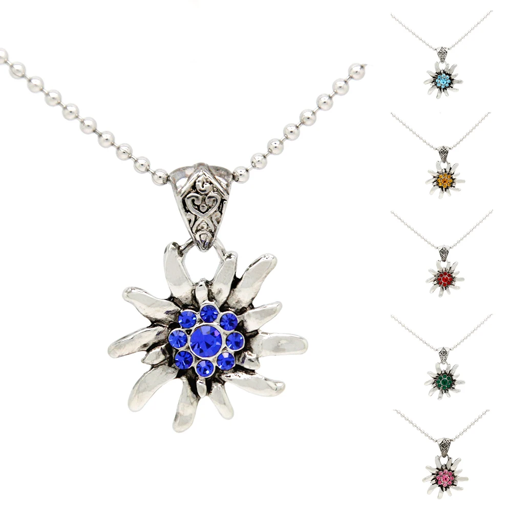 Ожерелье Edelweiss для Октоберфеста 6 цветов|statement necklace|necklace necklacenecklaces statement necklaces |