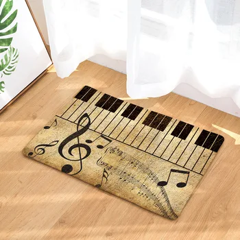 Flannel Waterproof Floor Mat Cartoon Music Piano Keyboard Pattern Door Mat Entrance Deurmat Home Decor Kitchen Mats for Floor
Flannel Waterproof Floor Mat Cartoon Music Piano Keyboard Pattern Door Mat Entrance Deurmat Home Decor Kitchen Mats for Floor