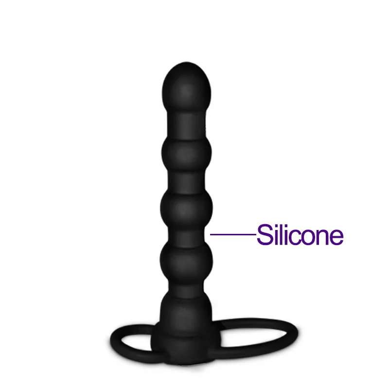 Penis vibrating Anal Plug Fantasy 5.1 Inch Double Prober Penetration Silicone Anal Sex strap-on Dildos for Women Adult Sex Toy 7 Penis vibrating Anal Plug Fantasy 5.1 Inch Double Prober Penetration Silicone Anal Sex strap-on Dildos for Women Adult Sex Toy 7