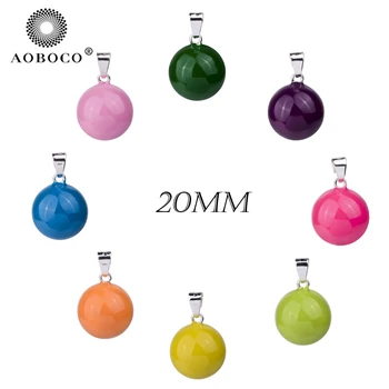 AOBOCO 5Pcs Necklace Pendants Mexican Bola Ball Baby Caller Colorful Wishing Ball Pregnancy Chime Mom's Gift Baby Shower Jewelry
AOBOCO 5Pcs Necklace Pendants Mexican Bola Ball Baby Caller Colorful Wishing Ball Pregnancy Chime Mom's Gift Baby Shower Jewelry