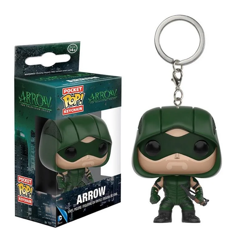 New Pocket POP The Green Arrow Action Figure Collectible Model Toy Arrow Keychain Toys Figure Gift for Children Kids
New Pocket POP The Green Arrow Action Figure Collectible Model Toy Arrow Keychain Toys Figure Gift for Children Kids