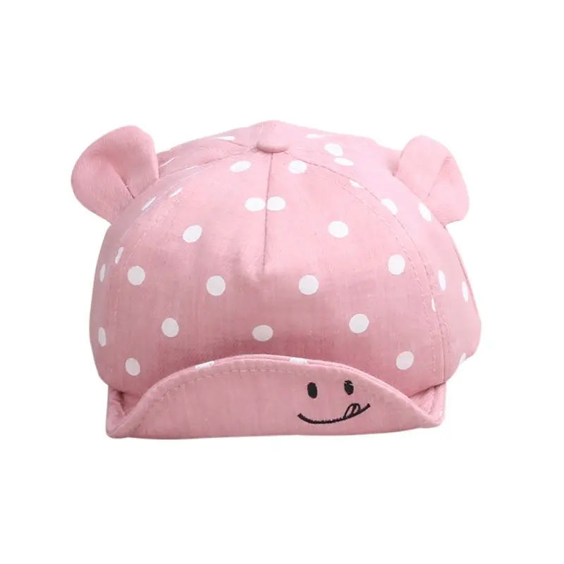 2018 New Baby Cotton Hat Kids Boys Girls Adjustable Dots Cute Ears Hats 0-2 Years
2018 New Baby Cotton Hat Kids Boys Girls Adjustable Dots Cute Ears Hats 0-2 Years