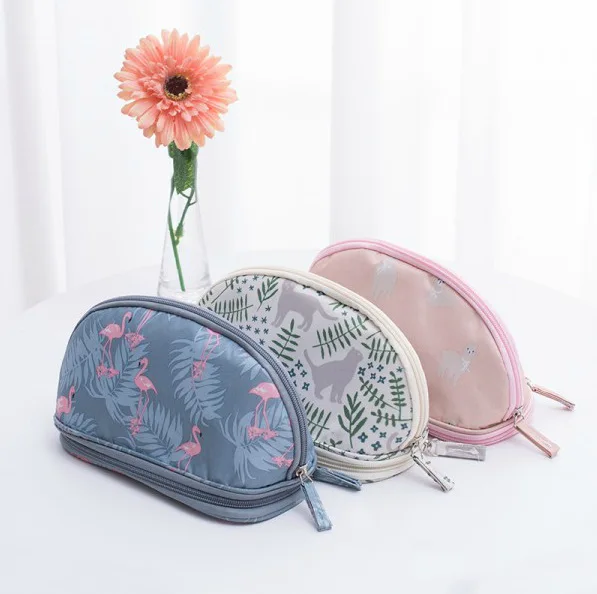 Printed Travel Cosmetic Bag Portable Large Capacity Double Layer Cosmetic Bag Flamingos Makeup Bag Neceser
Printed Travel Cosmetic Bag Portable Large Capacity Double Layer Cosmetic Bag Flamingos Makeup Bag Neceser