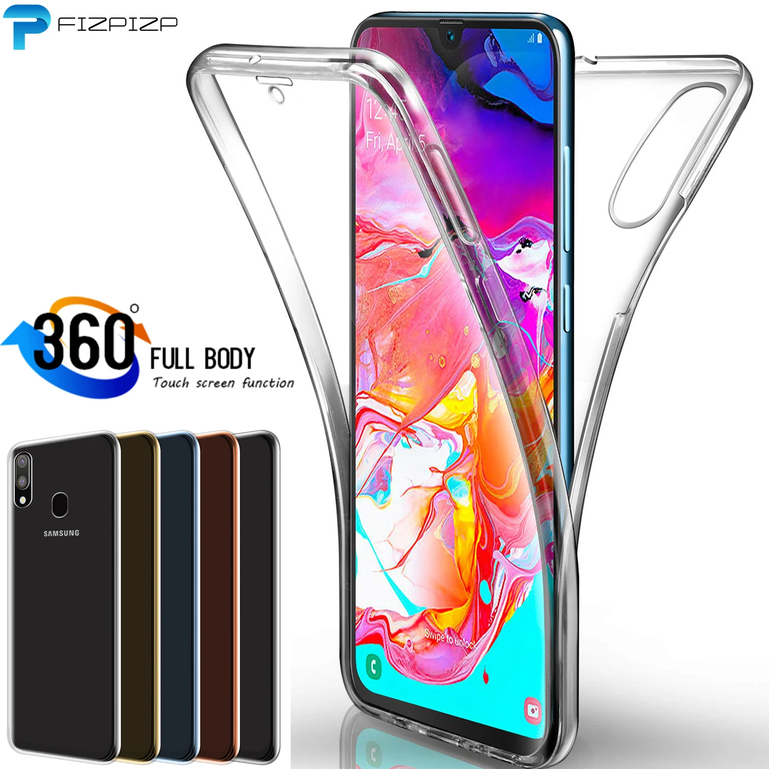 360 Degree Front + Back Case for Samsung Galaxy A10 A20 A30 A40 A50 S8 S9 Plus S10e S10 A6 A8 J4 J6 A7 2018 Soft Silicone Cover
360 Degree Front + Back Case for Samsung Galaxy A10 A20 A30 A40 A50 S8 S9 Plus S10e S10 A6 A8 J4 J6 A7 2018 Soft Silicone Cover