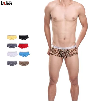 

temptation wash JJ U convex gauze bag men sexy boxer men transparent underwear 14006-1