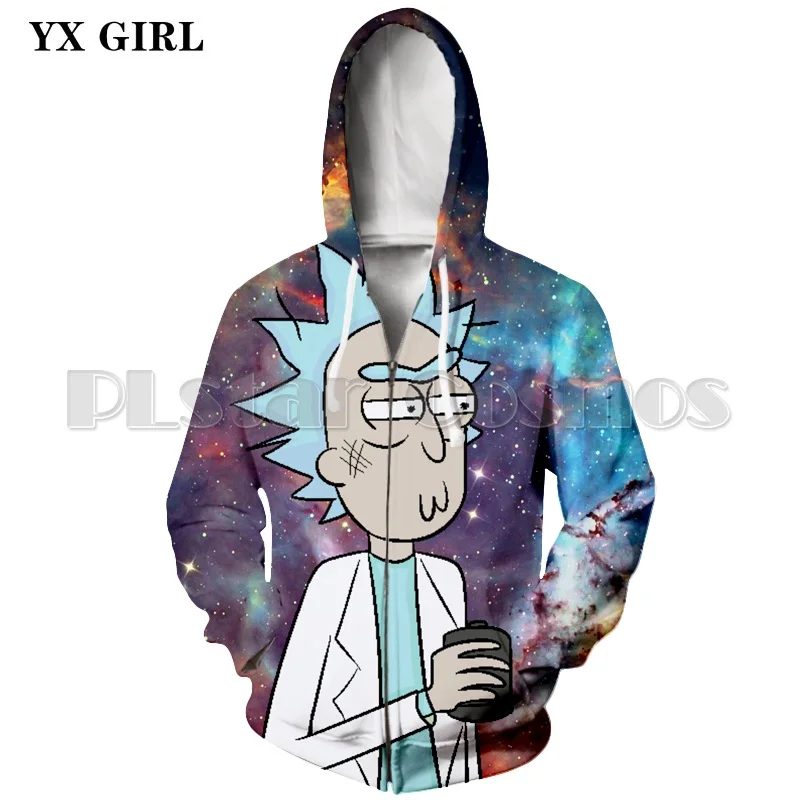 2018 Fashion 3d Print Zipper Hooded Sweatshirt For Men Zipper Hoodies Rick and Morty Jacket Male Casual Hip Hop Hoodie TOPS
2018 Fashion 3d Print Zipper Hooded Sweatshirt For Men Zipper Hoodies Rick and Morty Jacket Male Casual Hip Hop Hoodie TOPS