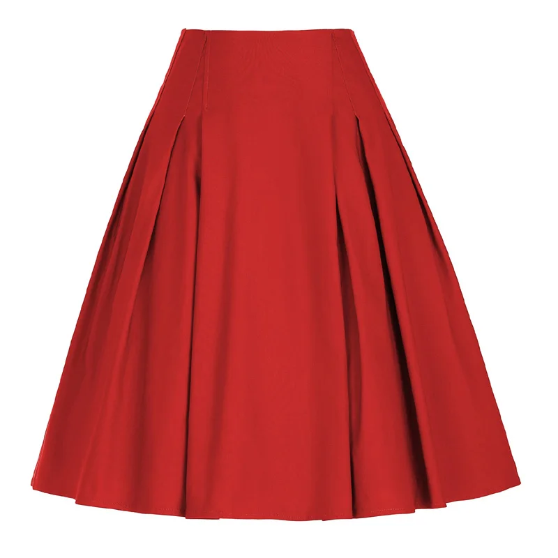 2019 Women Skirts Vintage High Waist Pleated Skirts Elastic Ladies Office Elegant Midi Skirt
2019 Women Skirts Vintage High Waist Pleated Skirts Elastic Ladies Office Elegant Midi Skirt
