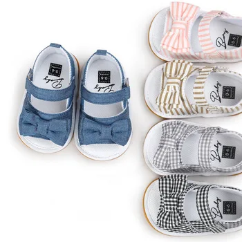 Summer Baby Girls Bowknot Shoes 2018 New Fashion Toddler Girls Striped Shoes Popular Baby Girl Cotton Anti-Slip First Walkers
Summer Baby Girls Bowknot Shoes 2018 New Fashion Toddler Girls Striped Shoes Popular Baby Girl Cotton Anti-Slip First Walkers