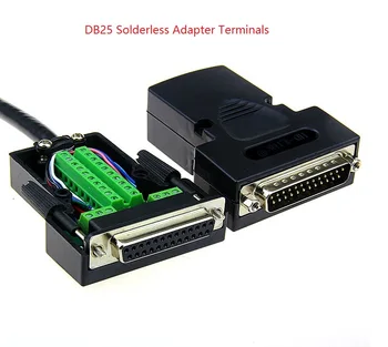 Solderless DB25 PIN Terminals Connectors Kit Parallel Interface Adapter DIY DB25 Terminals / Solid Copper PINS
Solderless DB25 PIN Terminals Connectors Kit Parallel Interface Adapter DIY DB25 Terminals / Solid Copper PINS
