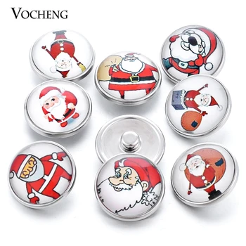 10PCS/Lot 18mm Christmas Glass Vocheng Snap Charms Interchangeable Jewelry Vn-935*10 Free Shipping
10PCS/Lot 18mm Christmas Glass Vocheng Snap Charms Interchangeable Jewelry Vn-935*10 Free Shipping