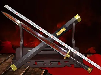 Top Quallty Red Folded Pattern Steel Handmade Chinese Kungfu Sword Blade Sharp Han Tang Battle Sword Jian/Copper Knife fitted
Top Quallty Red Folded Pattern Steel Handmade Chinese Kungfu Sword Blade Sharp Han Tang Battle Sword Jian/Copper Knife fitted