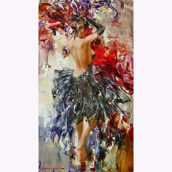 American Artist Knife Artwork Hot Sexy Woman Nude Play The Violin Oil Painting
American Artist Knife Artwork Hot Sexy Woman Nude Play The Violin Oil Painting