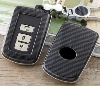 Car ABS Carbon Fiber Key Case Holder For Toyota Camry Corolla Avalon Rav4 Land Cruiser Prado Fob KeyChain Protect Accessories
Car ABS Carbon Fiber Key Case Holder For Toyota Camry Corolla Avalon Rav4 Land Cruiser Prado Fob KeyChain Protect Accessories