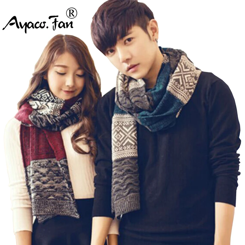 Romantic Winter LOVERS' Scarf Knitted Designer Unisex Acrylic Basic Shawls Warm Cashmere Scarves For Boyfriend Girlfriend Gift
Romantic Winter LOVERS' Scarf Knitted Designer Unisex Acrylic Basic Shawls Warm Cashmere Scarves For Boyfriend Girlfriend Gift