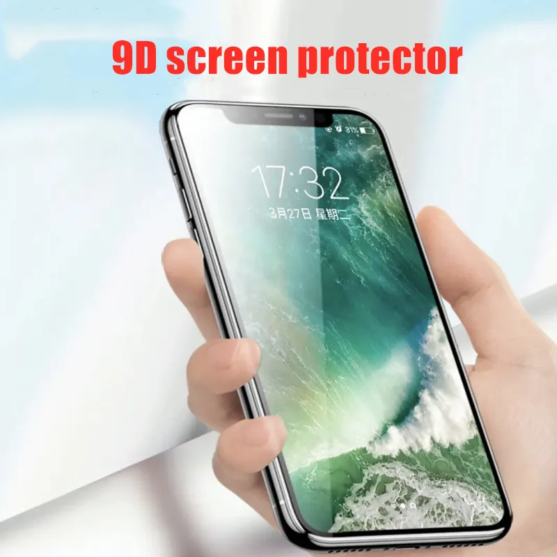 New 9D Tempered Glass for iPhone 7 8 Xr X Xs Max 6 6S Plus Screen Protector on iPhone Xr X Xs Max 6 7 8 Protective Glass
New 9D Tempered Glass for iPhone 7 8 Xr X Xs Max 6 6S Plus Screen Protector on iPhone Xr X Xs Max 6 7 8 Protective Glass