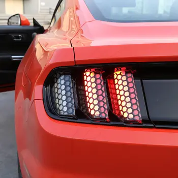 Car Exterior Accessories Rear Tail light Lamp honeycomb Protective Trim Cover Sticker For Mustang For Ford Mustang 2015+
Car Exterior Accessories Rear Tail light Lamp honeycomb Protective Trim Cover Sticker For Mustang For Ford Mustang 2015+