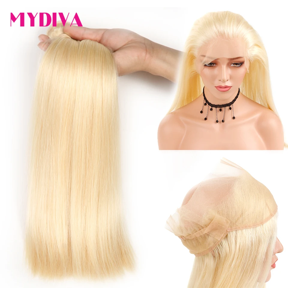 360 Lace Frontal With Bundles Blonde 613 Hair With Closure Malaysian Straight Hair Weave 2 Bundles With Frontal Pre Plucked Remy
360 Lace Frontal With Bundles Blonde 613 Hair With Closure Malaysian Straight Hair Weave 2 Bundles With Frontal Pre Plucked Remy