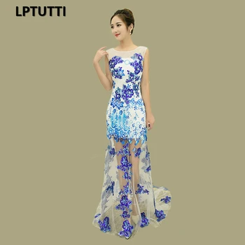 LPTUTTI Sequin Voile Appliques New For Women Elegant Date Ceremony Party Prom Gown Formal Gala Luxury Long Evening Dresses
LPTUTTI Sequin Voile Appliques New For Women Elegant Date Ceremony Party Prom Gown Formal Gala Luxury Long Evening Dresses