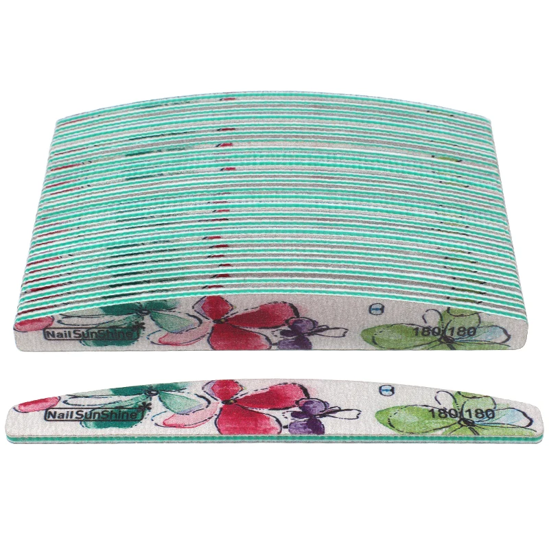 50Pcs/set Green Nail Buffer File For UV Gel Half Moon Design Manicure Pedicure Sanding Nail Art Tools Strong Thick Files 180/180
50Pcs/set Green Nail Buffer File For UV Gel Half Moon Design Manicure Pedicure Sanding Nail Art Tools Strong Thick Files 180/180