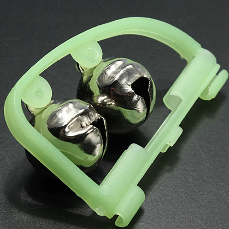 2019 Waterproof Green Fishing Rod Tip Plastic Clip Double Bell Alarm Ring Night Fishing Tackle Portable Accessories Tool
2019 Waterproof Green Fishing Rod Tip Plastic Clip Double Bell Alarm Ring Night Fishing Tackle Portable Accessories Tool