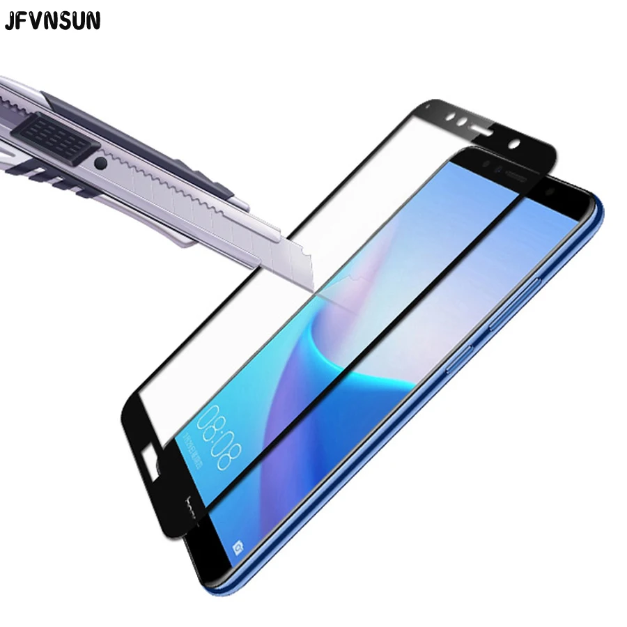 JFVNSUN закаленное стекло для Huawei Honor 7A Pro 5 7 "AUM L29 Стекло 9H 2.5D взрывозащищенное