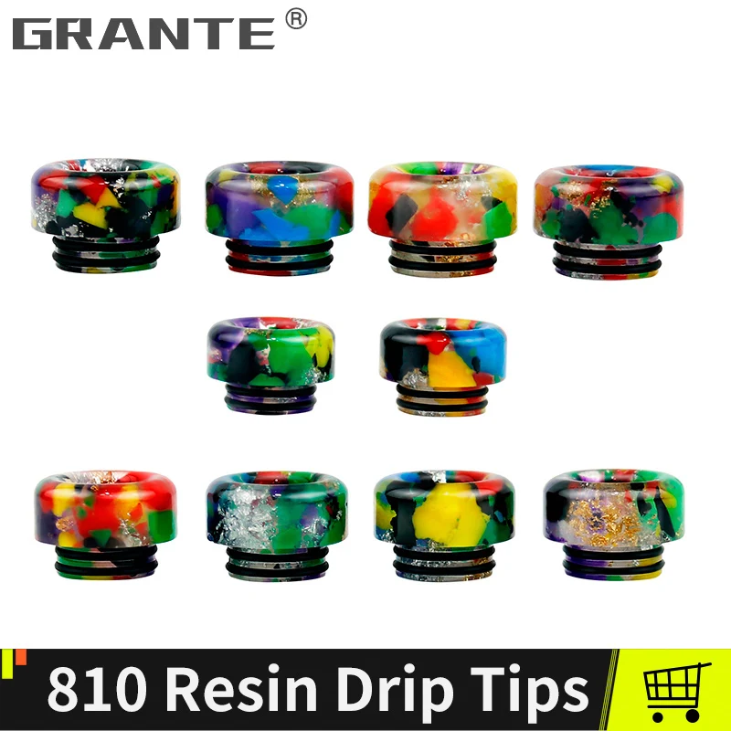 Grente 810 капельный наконечник эпоксидный полимерный мундштук для Kennedy 24 RDA Battle Goon 528 A