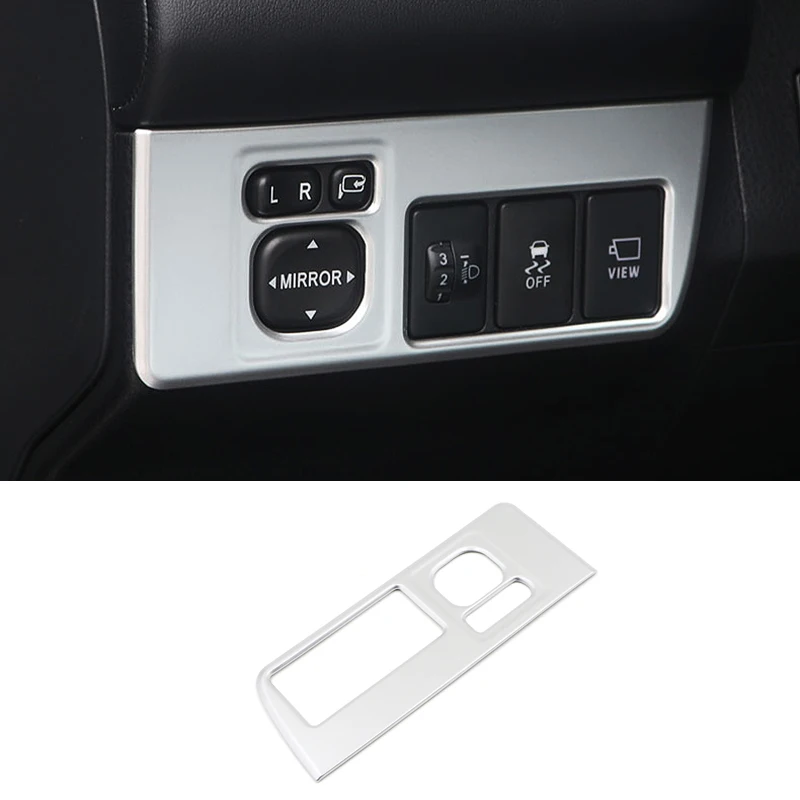 ABS Matte For Toyota RAV4 LHD 2016 2017 interior Rearview mirror adjustment panel switch cover Refit moulding Accessories 1pcs
ABS Matte For Toyota RAV4 LHD 2016 2017 interior Rearview mirror adjustment panel switch cover Refit moulding Accessories 1pcs