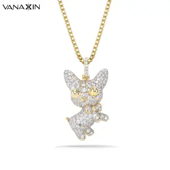 925 Sterling Silver Cute Cat Necklaces & Pendants For Women Men AAA Iced Out CZ Stone Fashion Jewelry Hip Hop
925 Sterling Silver Cute Cat Necklaces & Pendants For Women Men AAA Iced Out CZ Stone Fashion Jewelry Hip Hop