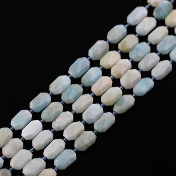 Full strand Peruvian Amazonite Stones Drilled Loose Beads for Necklace,Faceted Natural Amazonite Cut Slab Slice Charms Crafts
Full strand Peruvian Amazonite Stones Drilled Loose Beads for Necklace,Faceted Natural Amazonite Cut Slab Slice Charms Crafts