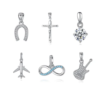 Fashion Round Crystal Zircon Pendant Charm 925 Sterling Silver Airplane Letter U Infinity Cross Pendant Necklace Women Jewelry
Fashion Round Crystal Zircon Pendant Charm 925 Sterling Silver Airplane Letter U Infinity Cross Pendant Necklace Women Jewelry