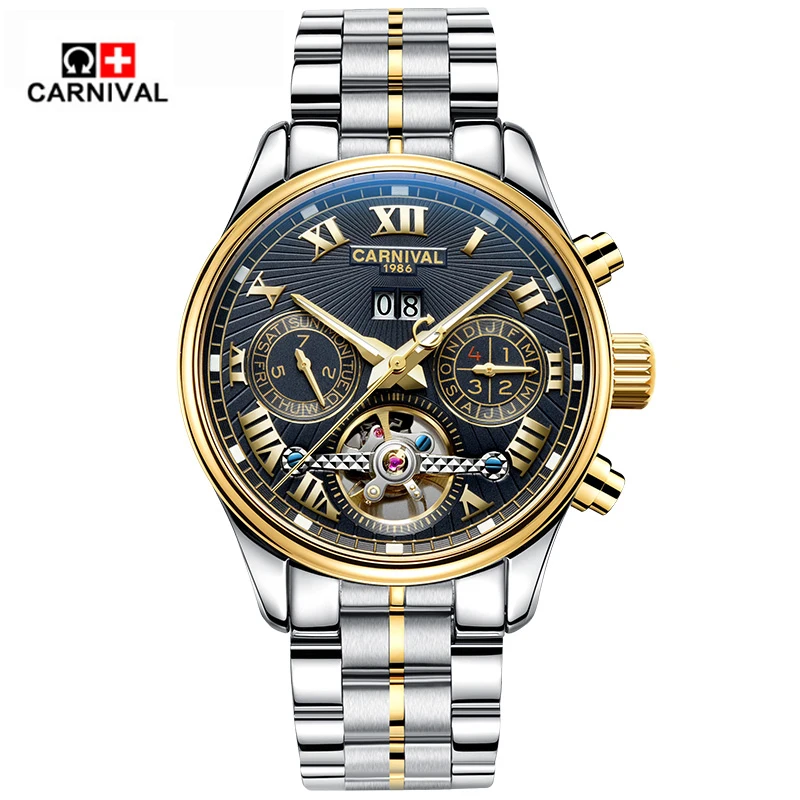 2017 Top 10 Brand Carnival Automatical Mechanical Hand Wrist Watch for Men Sapphire Window relogio masculino
2017 Top 10 Brand Carnival Automatical Mechanical Hand Wrist Watch for Men Sapphire Window relogio masculino