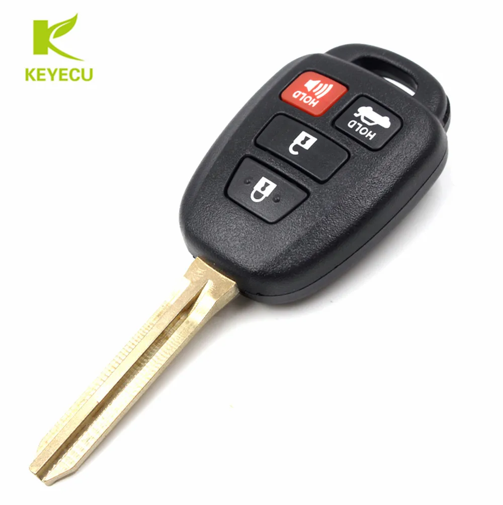KEYECU 3 + 1 кнопочный дистанционный головной ключ сменный Корпус Корпуса для Toyota 2012-2015 Camry, 2014-2015 Corolla Uncut TOY43 Blade
KEYECU 3 + 1 кнопочный дистанционный головной ключ сменный Корпус Корпуса для Toyota 2012-2015 Camry, 2014-2015 Corolla Uncut TOY43 Blade