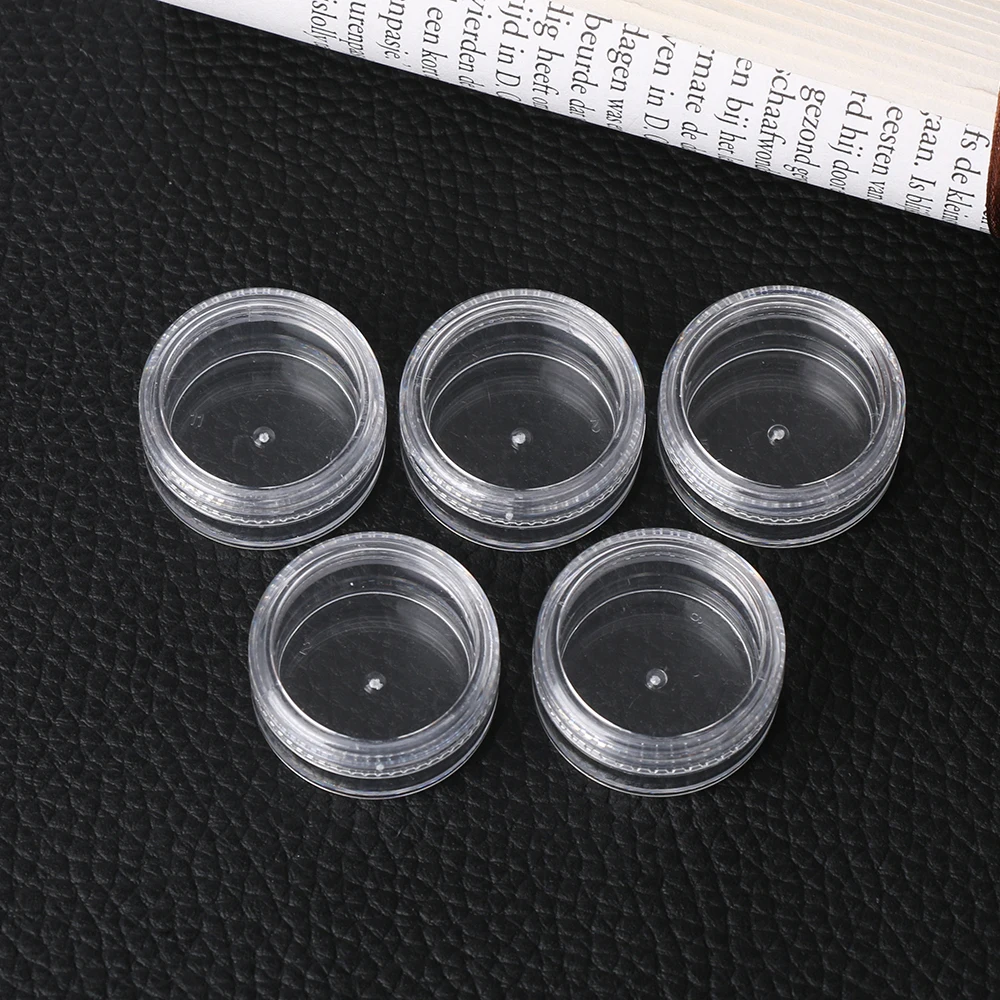 20pcs/lot Clear Plastic Jars Pot Empty Face Lip Balm Travel Mini Sample Container Face Cream Jars
20pcs/lot Clear Plastic Jars Pot Empty Face Lip Balm Travel Mini Sample Container Face Cream Jars