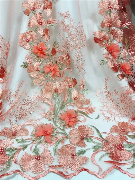 Elegant beaded French tulle net lace fabric with 3D flower for making evening dress QN116(5yards/lot) many color
Elegant beaded French tulle net lace fabric with 3D flower for making evening dress QN116(5yards/lot) many color