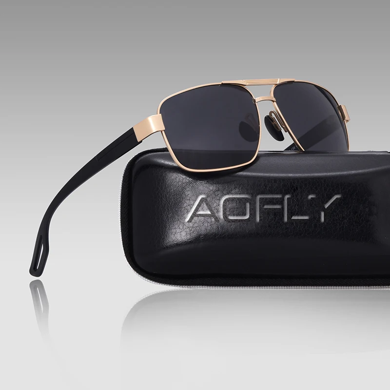AOFLY DESIGN Polarized Men Sunglasses Metal frame TR90 temple Men's Sun Glasses Driving Square Shades Gafas de sol hombres UV400
AOFLY DESIGN Polarized Men Sunglasses Metal frame TR90 temple Men's Sun Glasses Driving Square Shades Gafas de sol hombres UV400