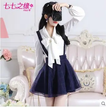 2017 new Spring summer Korean version England style sweet Casual wild Dark blue lattice mesh Organza Strap ball gown skirt
2017 new Spring summer Korean version England style sweet Casual wild Dark blue lattice mesh Organza Strap ball gown skirt