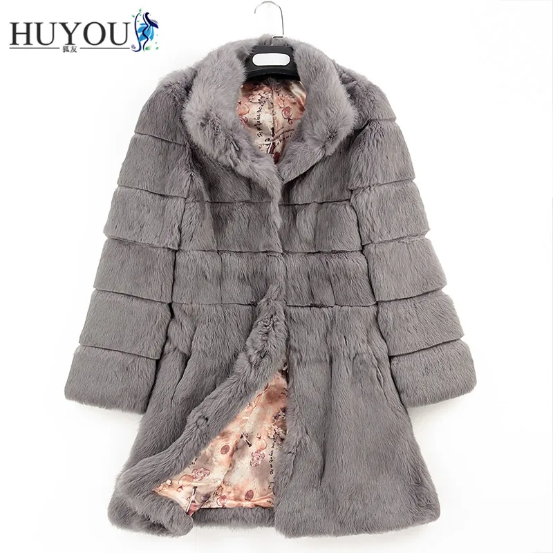 HUYOU 2018 Ladies Real Fur Coat From Natural Rabbit Fur For Women Winter Nine Quarter Sleeve Warm Jacket Casual Vest JM171175
HUYOU 2018 Ladies Real Fur Coat From Natural Rabbit Fur For Women Winter Nine Quarter Sleeve Warm Jacket Casual Vest JM171175