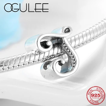 Hot sale 925 Sterling Silver Fine Simple Alphabet J Letter Beads for Jewelry Making Fit Original Pandora Charm Bracelet DIY Gift
Hot sale 925 Sterling Silver Fine Simple Alphabet J Letter Beads for Jewelry Making Fit Original Pandora Charm Bracelet DIY Gift