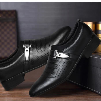 Classic Men Dress Shoes Leather Wingtip Carved Italian Formal Oxford Plus Size PU Leather Business Shoes Office Luxury Shoes new
Classic Men Dress Shoes Leather Wingtip Carved Italian Formal Oxford Plus Size PU Leather Business Shoes Office Luxury Shoes new